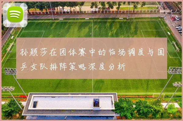 孙颖莎在团体赛中的临场调度与国乒女队排阵策略深度分析